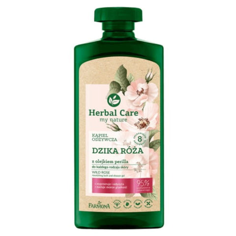 Rosehip Bubble Bath 500 ml HERBAL CARE