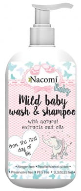 Baby wash lotion 400ml NACOMI