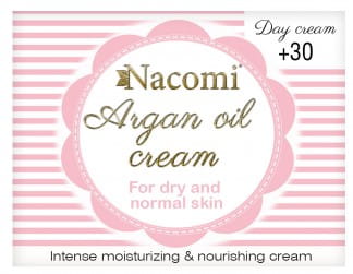 Argan cream with vitamin E 30 + day 50ml NACOMI