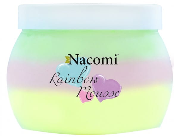 Mousse pour le corps arc-en-ciel 200ml NACOMI