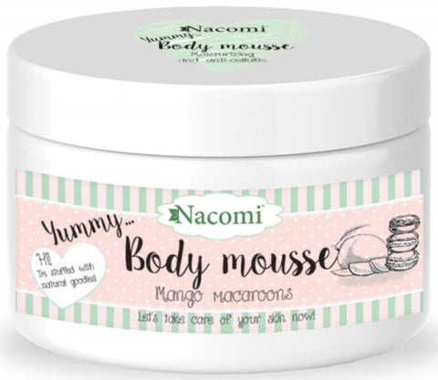 Mango-Makronen-Körpermousse 180ml NACOMI