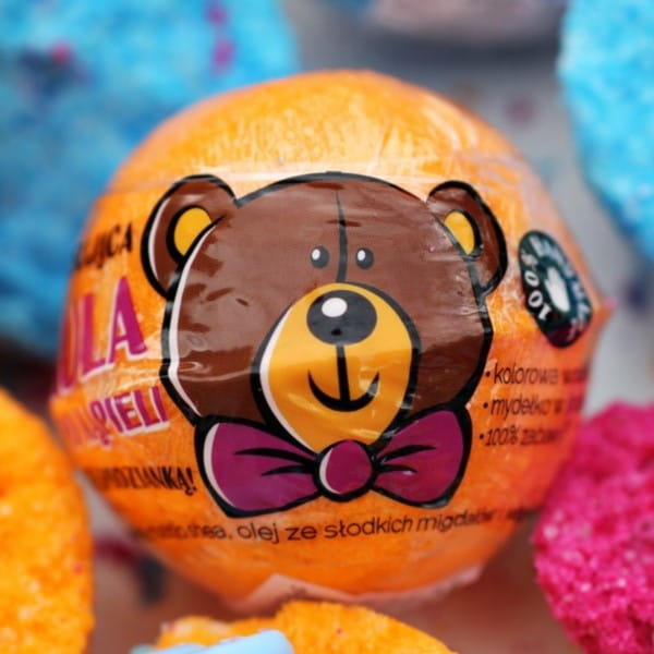 Orange LAQ surprise bath ball