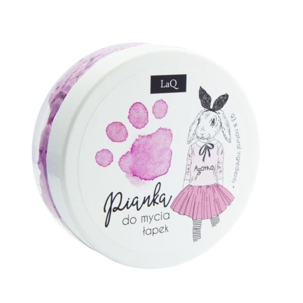 Pink foam for washing paws 50 ml LAQ