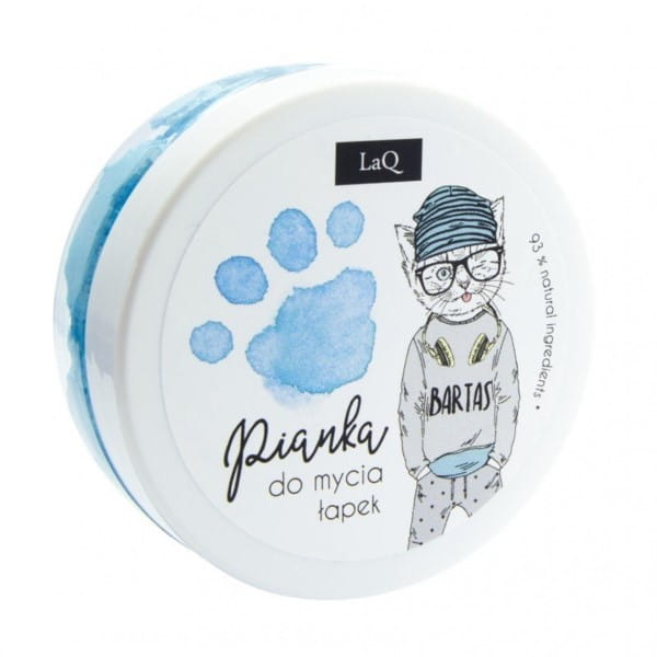 Blue foam for washing paws 50 ml LAQ