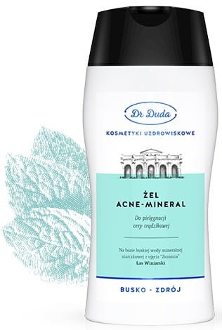 Gel minéral acnéique 200 g pour peaux à tendance acnéique DUDA