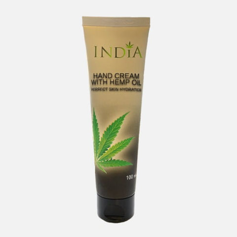 INDIA crème protectrice pour les mains à l'huile de chanvre 100ml