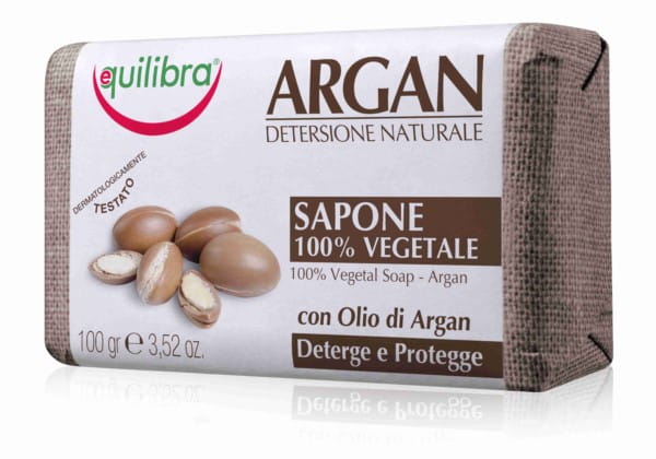 Soap with argan oil 100g EQUILIBRA