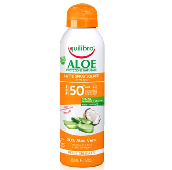 Aloe Vera Lait Solaire SPF 50 EQUILIBRA