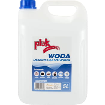 Plak demineralisiertes Wasser 5l