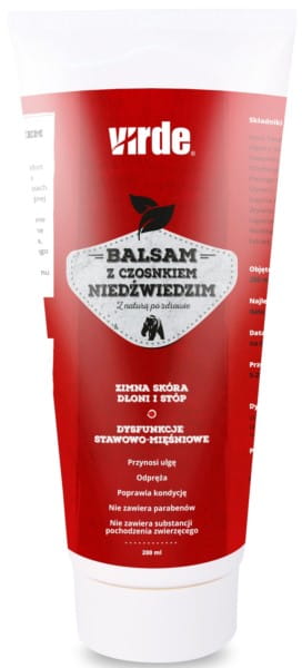 Balm with wild garlic 200ml VIRDE