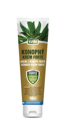 FORTE hemp cream 100ml with VIRDE hemp oil