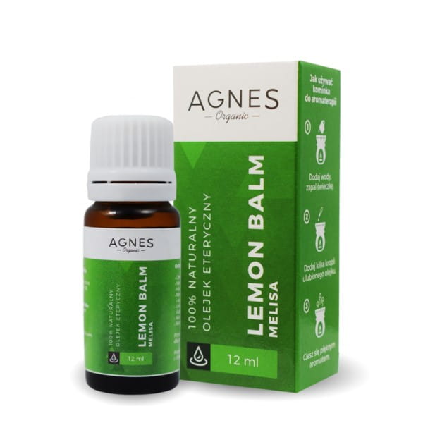 Ätherisches Zitronenmelissenöl 12 ml - AGNES ORGANIC