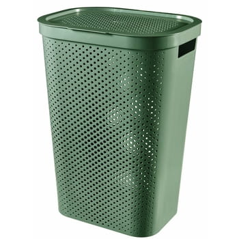 Wäschekorb Infinity Recycled grün 60l