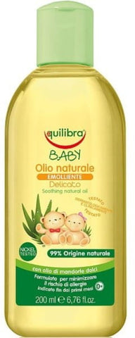 Huile bébé naturelle EQUILIBRA 200ml