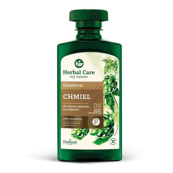 Houblon Shampoing 330 ml HERBAL CARE cheveux mats