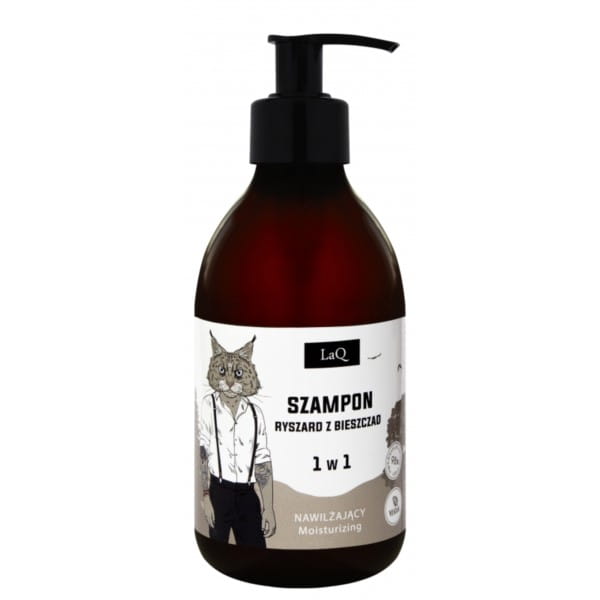 Shampooing Lynx pour homme 1 en 1 300 ml LAQ