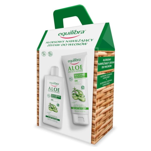 Coffret Cheveux Hydratant Aloès EQUILIBRA