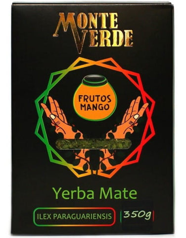 Yerba Mate Monte Verde Frutos Mangue 350 g