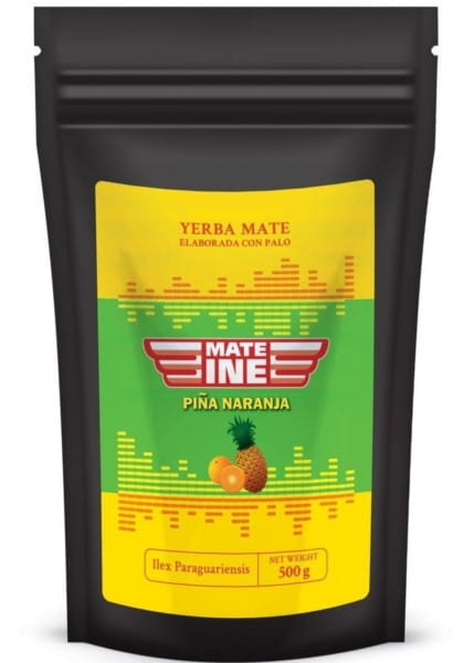 Yerba Mate Mateine Pina Naranja 500 g