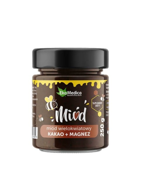 Multiflower Honey Cocoa Magnesium 250 g EKAMEDICA