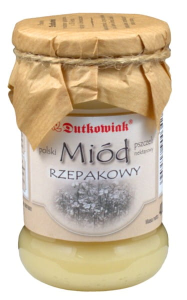 Rapeseed honey 400g DUTKOWIAK