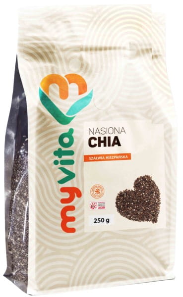 250g of chia seeds lower MYVITA blood pressure