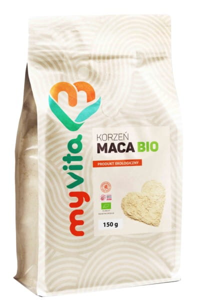 Maca en poudre BIO 150 g fortifie et soigne MYVITA