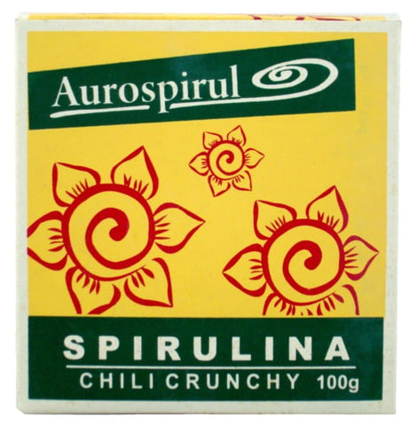 Spiruline Chili Crunchy 100 g nettoie AUROSPIRUL