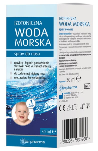 Isotonisches Meerwasser 30 ml STARPHARMA Spray