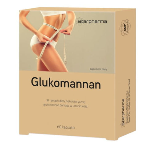 Glucomannane 60 gélules perte de poids STARPHARMA