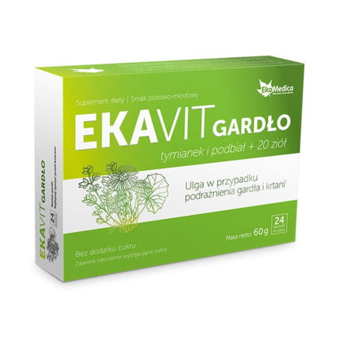 EkaVitamin cou thym et tussilage 20 herbes EKAMEDICA