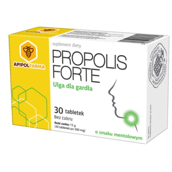 Propolis FORTE Menthol 30 Tab. APIPOL-FARMA