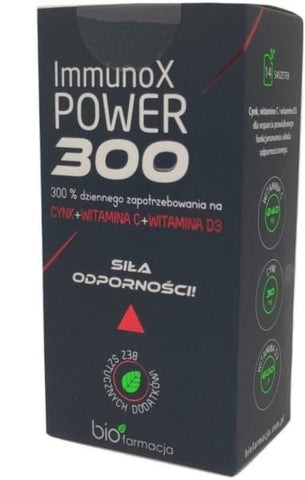 Immunox Power 300 14 sachets BIOPHARMATION