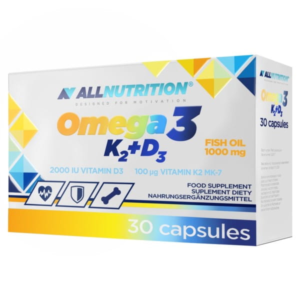 OMEGA 3 K2 D3 30 Gélules TOUTE NUTRITION