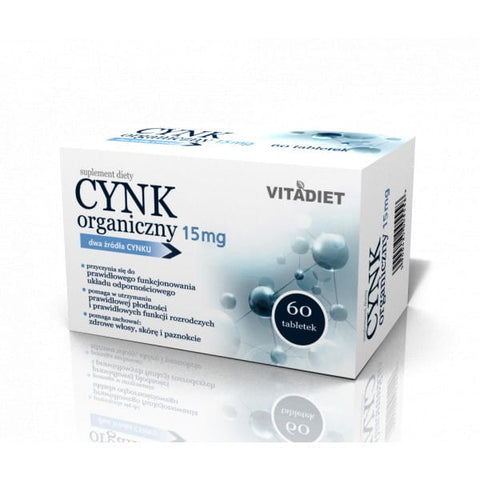 Organisches Ynk 15 mcg 60 tab. VITADIET-Widerstand