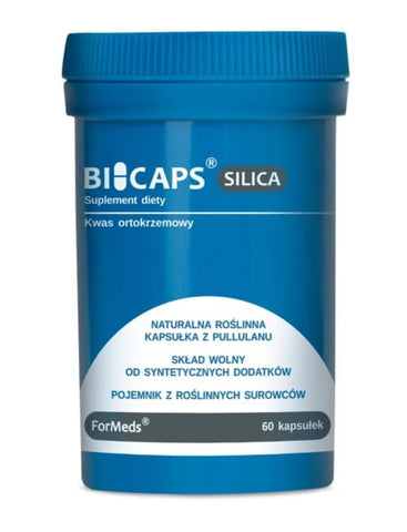 Bicaps acide silicique silicium 60 caps. MINÉRAUX FORMÉS