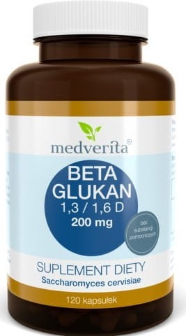 Bêta-Glucane 200 MG 120 Gélules MEDVERITA