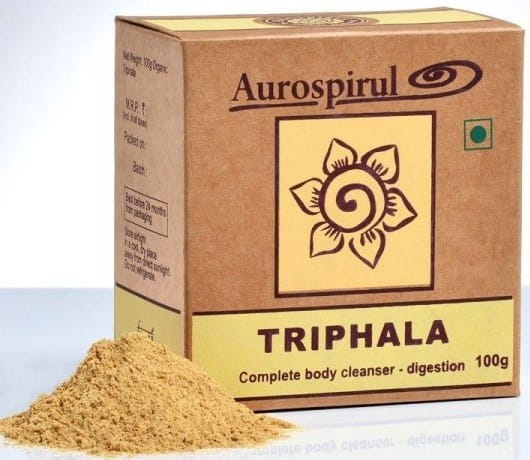 Triphala 100g poudre détoxifie AUROSPIRUL