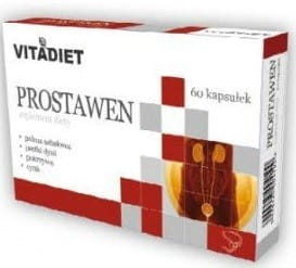 Prostaven 60 capsules. Soutient le travail de la prostate - VITADIET