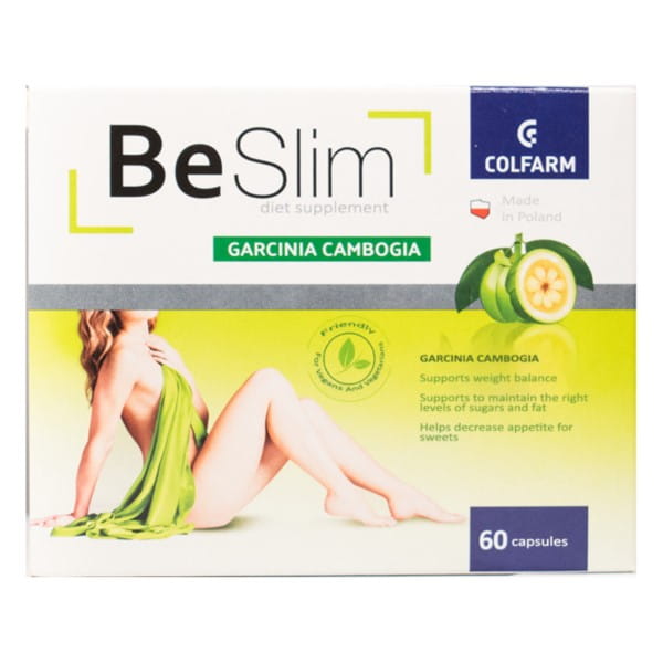 Be Slim Garcinia Cambogia 60 Gélules Minceur COLFARM