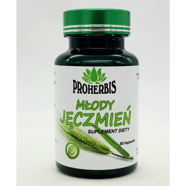 YOUNG BARLEY 400 MG 60 CAPSULES PROHERBIS