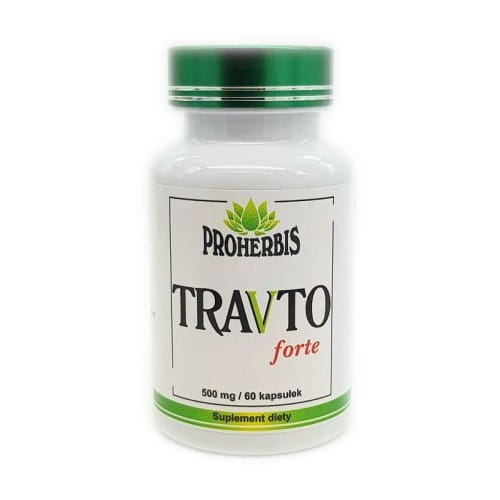 Travto FORTE 500 MG 60 CAPSULES Digestion PROHERBIS