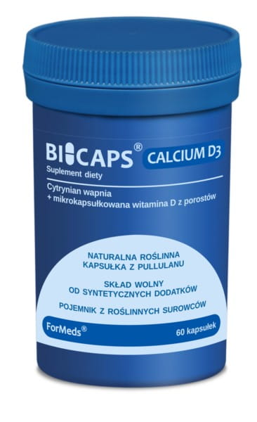 Bicaps Calcium D3 60 gélules minéraux FORMEDS