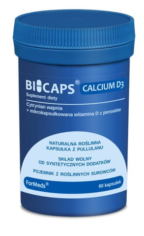 Bicaps Calcium D3 60 gélules minéraux FORMEDS