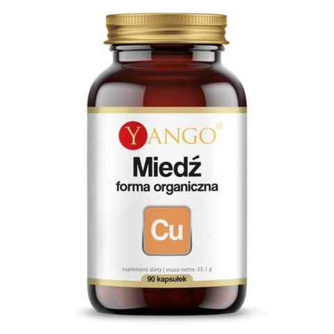 Organic Copper CU 90 capsules YANGO