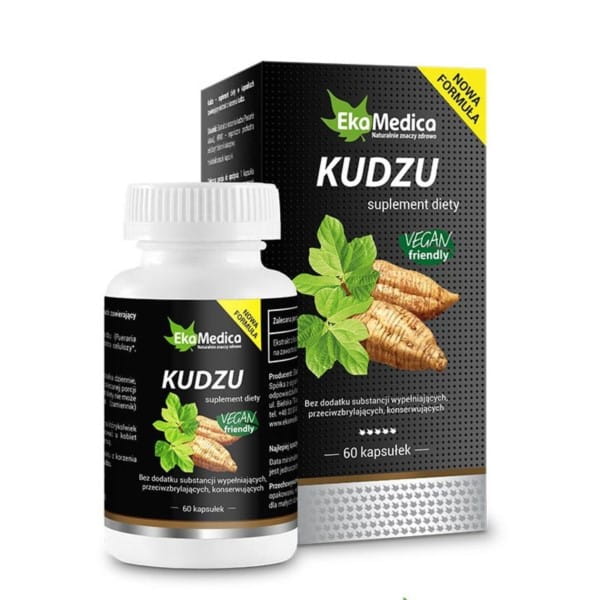 Onglet Kudzu 60. réduit les symptômes des migraines EKAMEDICA