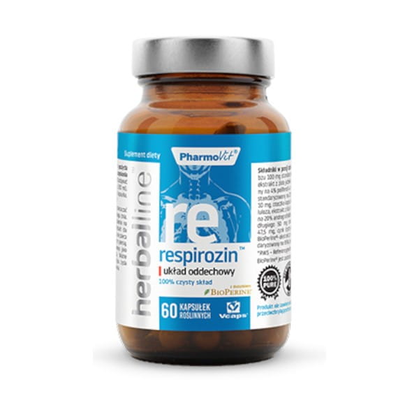 Respirozin 60 capsules PHARMOVIT HERBALLINE