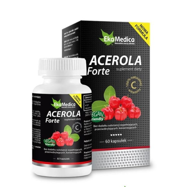 Acerola FORTE 500 MG 60 Kapseln EKAMEDICA