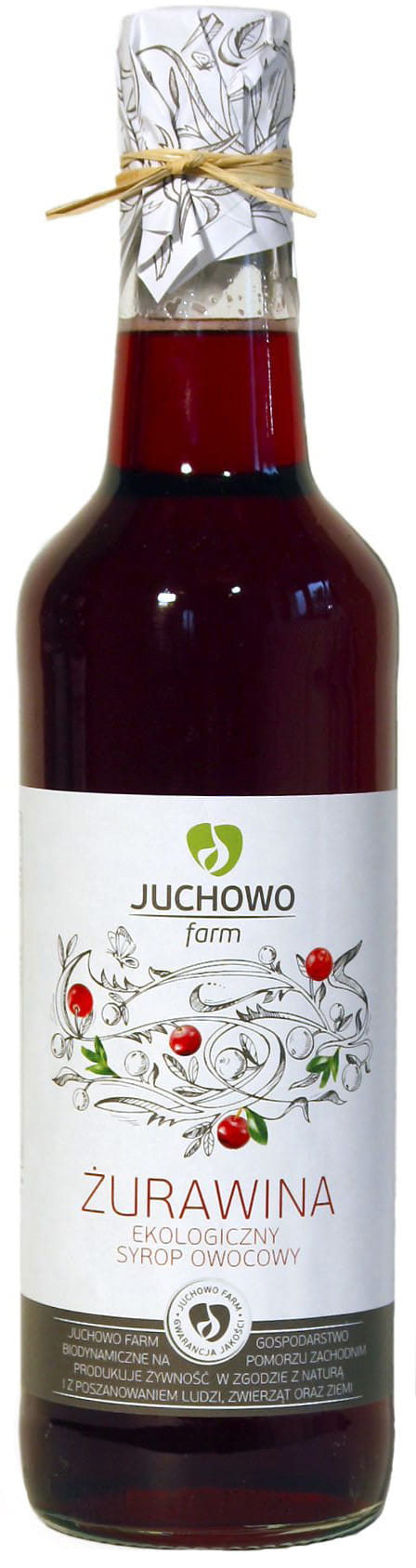 Preiselbeersirup BIO 500 ml - JUCHOWO