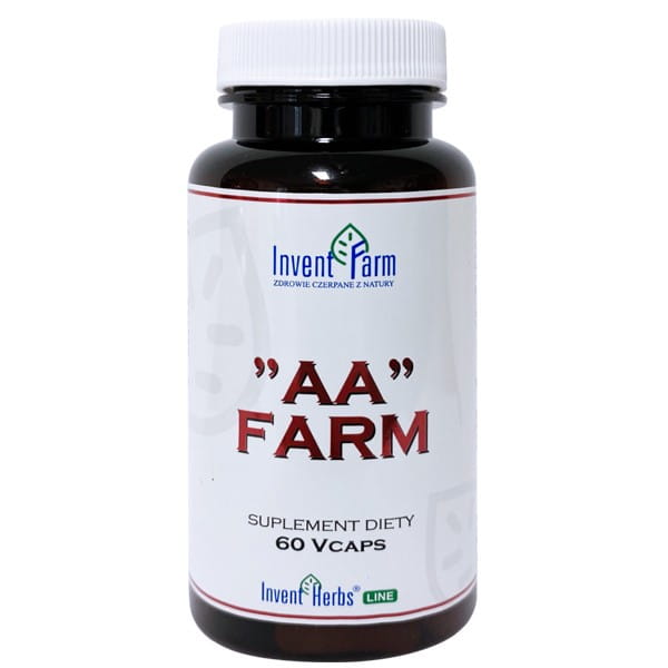 Aa Farm 60 Capsules Kudzu Milk Thistle INVENT FARM